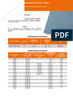 FT Plancha Estriada Acero A283-C