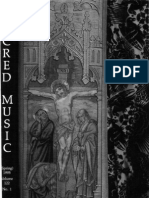 Sacred Music, 122.1, Spring 1995 The Journal of The Church Music Association of America