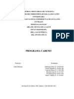 Salud Pública, Trabajo de Campo (Informe) - 1