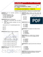 3º AVALIAÇÃO 5° ANO 3 MATEMÁTICA 2024 2º Bimestre