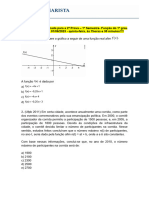 Lista de Retomada para A 2 Prova