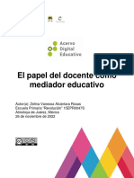 15EPR0047S - El Papel Del Docente Como Mediador Educativo