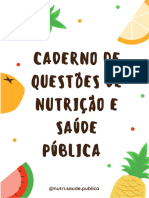 Caderno de Questoes - Nutri - Saúde Pública