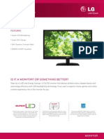 LG LED Monitor E2041T Specification