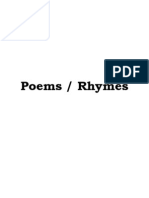 Poems / Rhymes