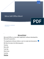 MS Word