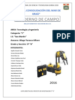 Cuaderno de Campo 2016