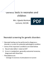 Genetic Screening