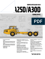 A25D/A30D: Dúmper Articulado Volvo