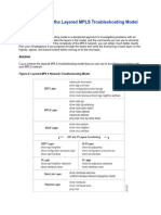 Juniper Layered MPLS Troubleshooting Model