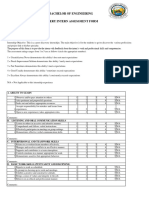 Copie de Intership Evaluation Form