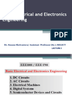 Basic Electrical and Electronics Engineering: Dr. Sonam Shrivastava/ Assistant Professor (SR.) /SELECT