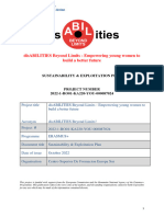 disABILITIES Exploitation&Sustainability Plan