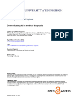 Williams Etal 2024 TSDomesticating AIIn Medical Diagnosis