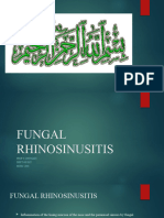 Fungal Rhinosinusitis