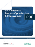 Business Process Optimization & Improvement