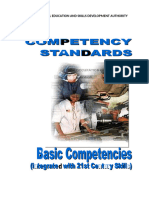 Competency Standards 21st Century Skills1