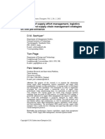 Sezhiyan Et Al 2011 The Impact of Supply Effort Management Logistics Capability and Supply Chain Management Strategies