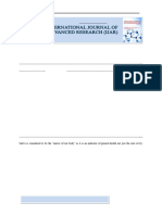 Salivary Biomarkers of Dental Caries - A Review Article