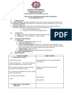 Lesson Plan in Mathematics 2