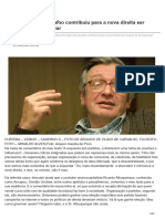 2024 - FEV. Bruna Frascolla. Olavo de Carvalho Contribuiu para A Nova Direita Ser Incapaz de Se Organizar