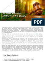 As Principais Leis Ambietais Do Brasil