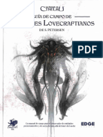 La Llamada de Cthulhu Guia de Campo de Horrores Lovecraftianos