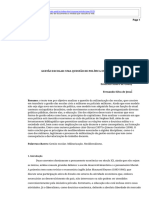 GESTÃO ESCOLAR - UMA QUESTÃO de POLÍTICA OU POLÍCIA - Emerson André de Godoy Fernando Silva de Jesus Resumo - o Texto Tem Por