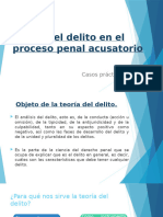 Teoría Del Delito en El Proceso Penal Acusatorio