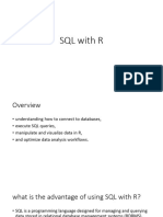 SQL With R