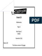 Gr10 Mock Exam 2 Paper 2 Memoed