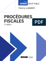 Procedures Fiscales Extrait