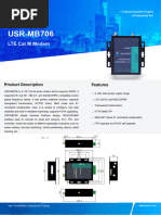 (Datasheet) USR MB706 Datasheet - 1687230153