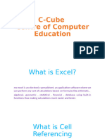 Cucci - Excel For Beginners