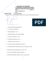 CHM211 2011 Past Question