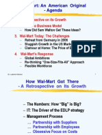 Wal-Mart: An American Original - Agenda