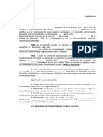 Modelo de Escrito de Contestacion de La Demanda Controvirtiendo Hechos y Derecho