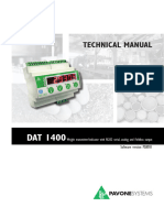 Dat-1400 Technical Manual