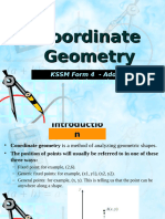 Lecture Notes - Coordinate Geometry