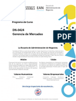 Programa DN-0424 Gerencia de Mercadeo I-2024 BI