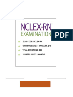 (FREE PDF Sample) NCLEX RN ACTUAL EXAM TEST BANK OF REAL QUESTIONS & ANSWERS NCLEX 2019 Ebooks