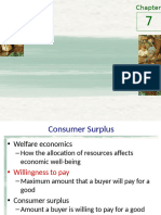 Chapter 7 - Consumers, Producers, and The Efficiency of Markets