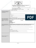 Form of Authorisation Required by The Registrar in Respect of Applications Submitted by Lay Persons