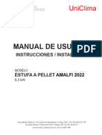 Recal Manual Estufa A Pellet Uniclima Amalfi