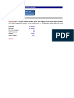 Sensitivity and Scenario Analysis