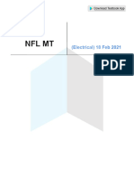 NFL MT (Electrical) 18 Feb 2021