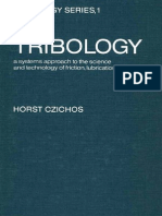 01 Tribology - A Systems Approach To The Science and Technology of Friction, Lubrication, and Wear - Horst Czichos