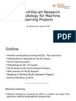 Final - State of The Art Research Methodology For Machine