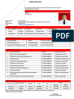 Curriculum Vitae Update