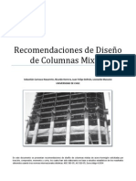 Recomendaciones de Diseño Columnas Mixtas